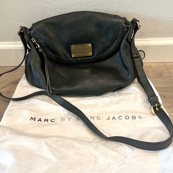 Marc By Marc Jacobs Black Leather Crossbody Purse - Picture 2 of 10